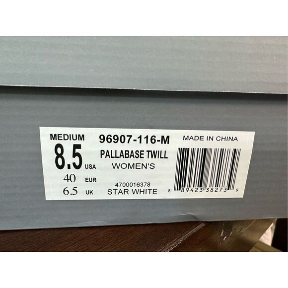 NIB PALLADIUM PALLABASE TWILL White Combat Boots - 8.5 - Picture 8 of 9